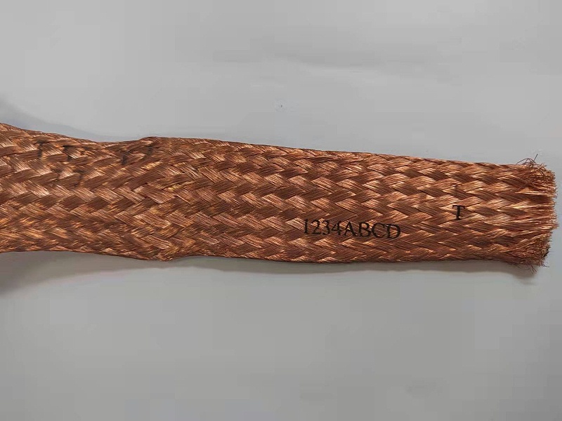 銅編織帶激光打標(biāo)