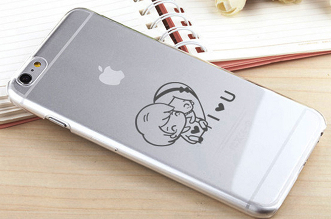 手機(jī)殼打標(biāo)樣品