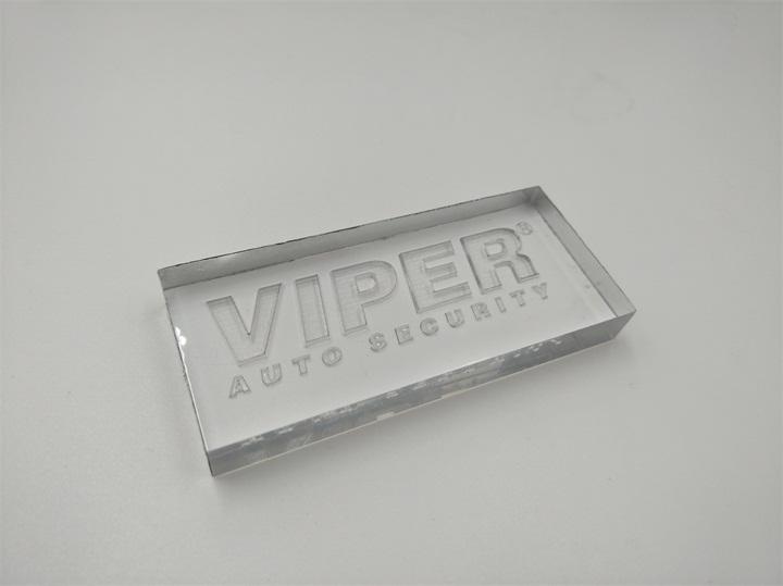 玻璃打標(biāo)樣品